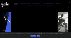 Desktop Screenshot of ecolededansezlatiew.com