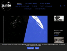 Tablet Screenshot of ecolededansezlatiew.com